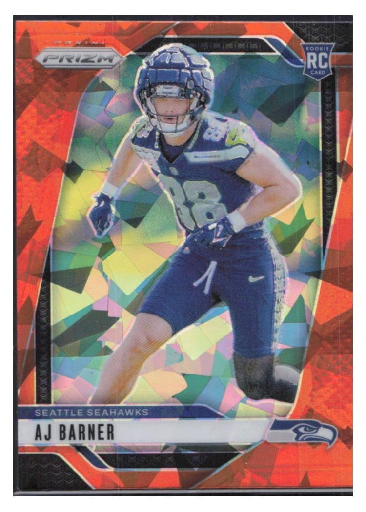 2024 Panini Prizm Base Set AJ Barner #304 card