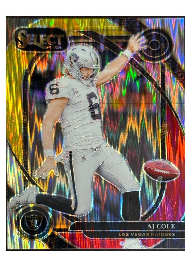 2024 Panini Select Base Set AJ Cole #203 card
