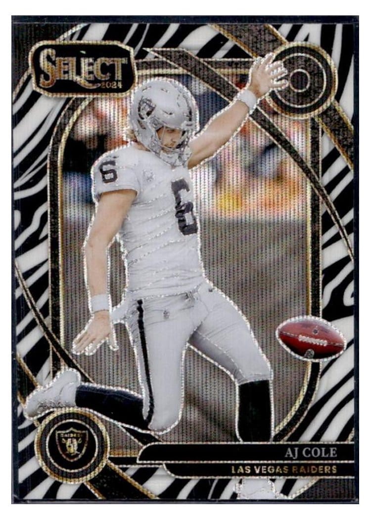 2024 Panini Select Base Set AJ Cole #203 card