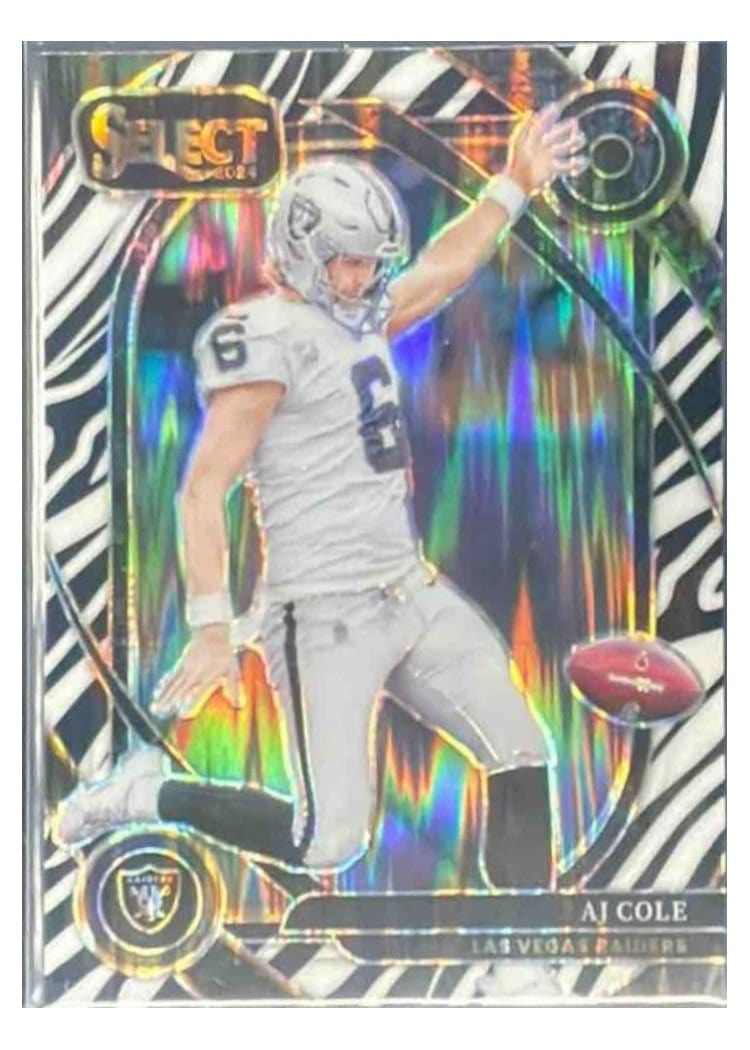 2024 Panini Select Base Set AJ Cole #203 card