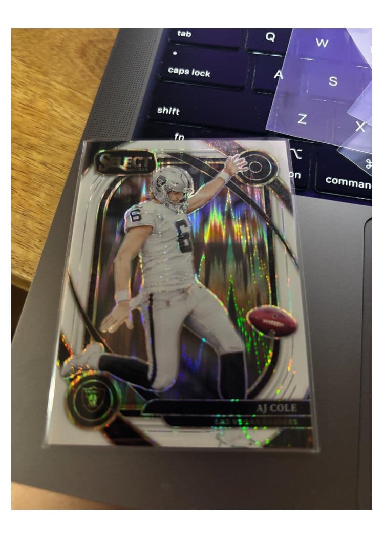 2024 Panini Select Base Set AJ Cole #203 card