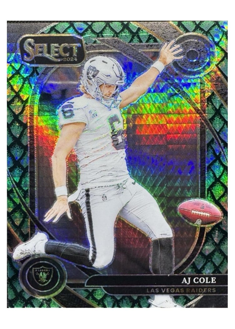2024 Panini Select Base Set AJ Cole #203 card