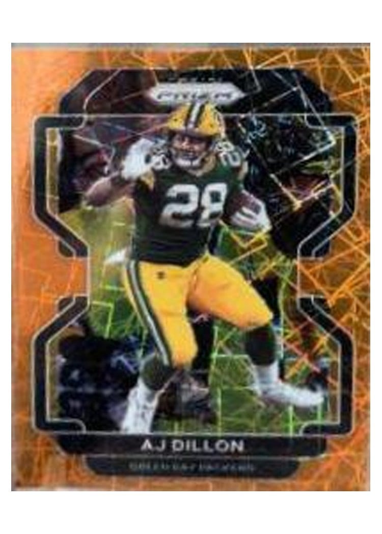 2021 Panini Prizm Base Set AJ Dillon #140 card