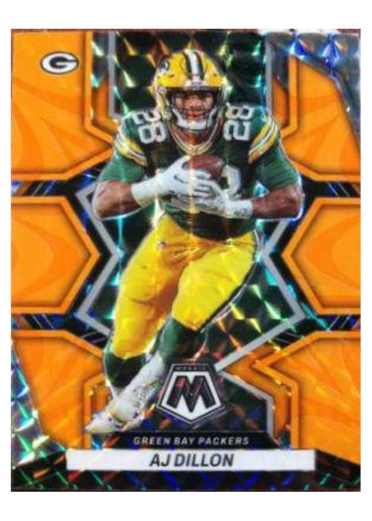 2022 Panini Mosaic Base Set AJ Dillon #71 card