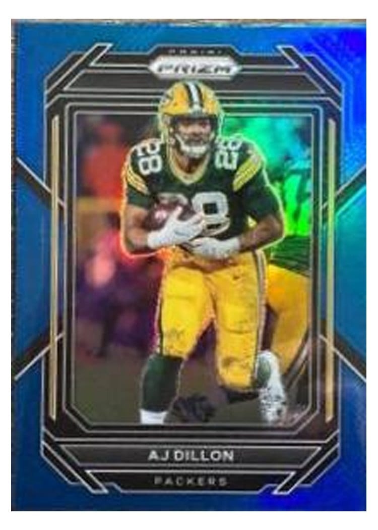 2022 Panini Prizm Base Set AJ Dillon #105 card
