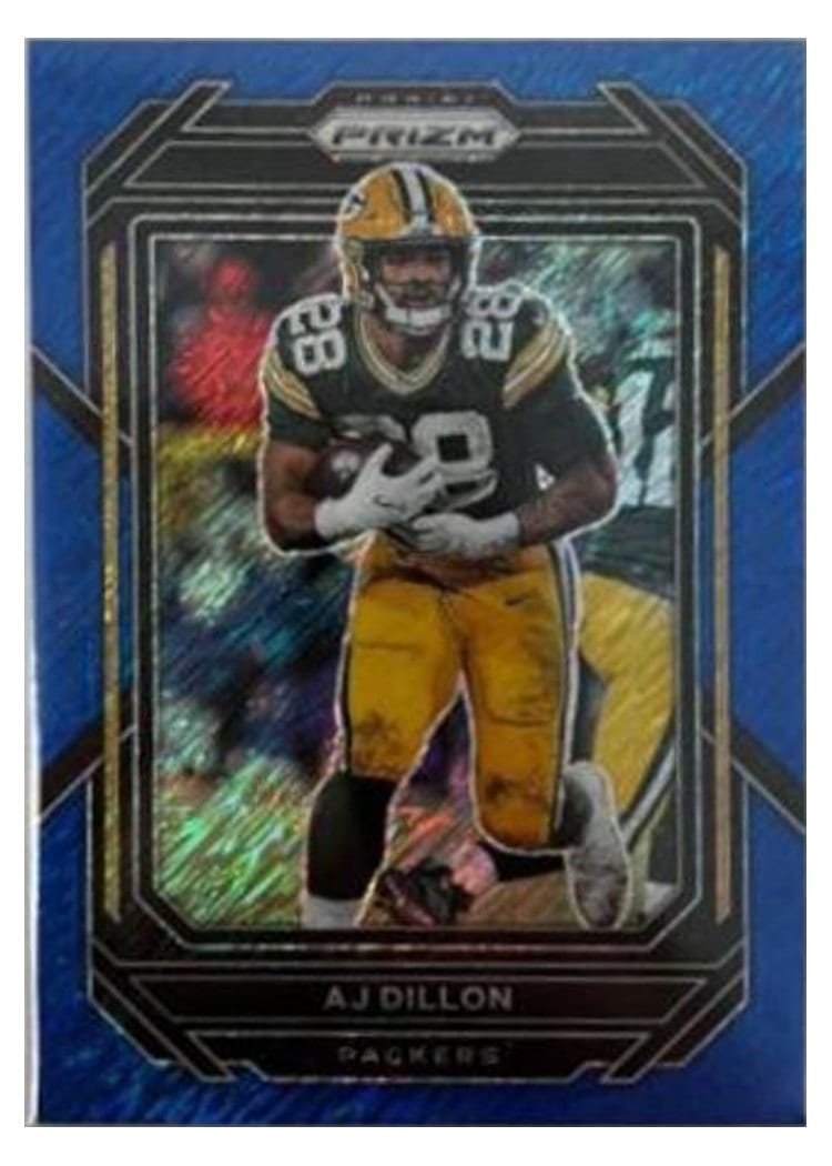 2022 Panini Prizm Base Set AJ Dillon #105 card