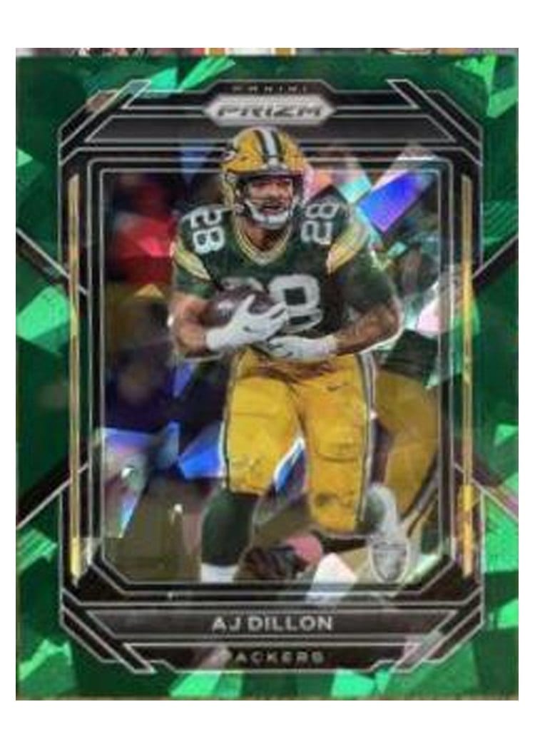2022 Panini Prizm Base Set AJ Dillon #105 card