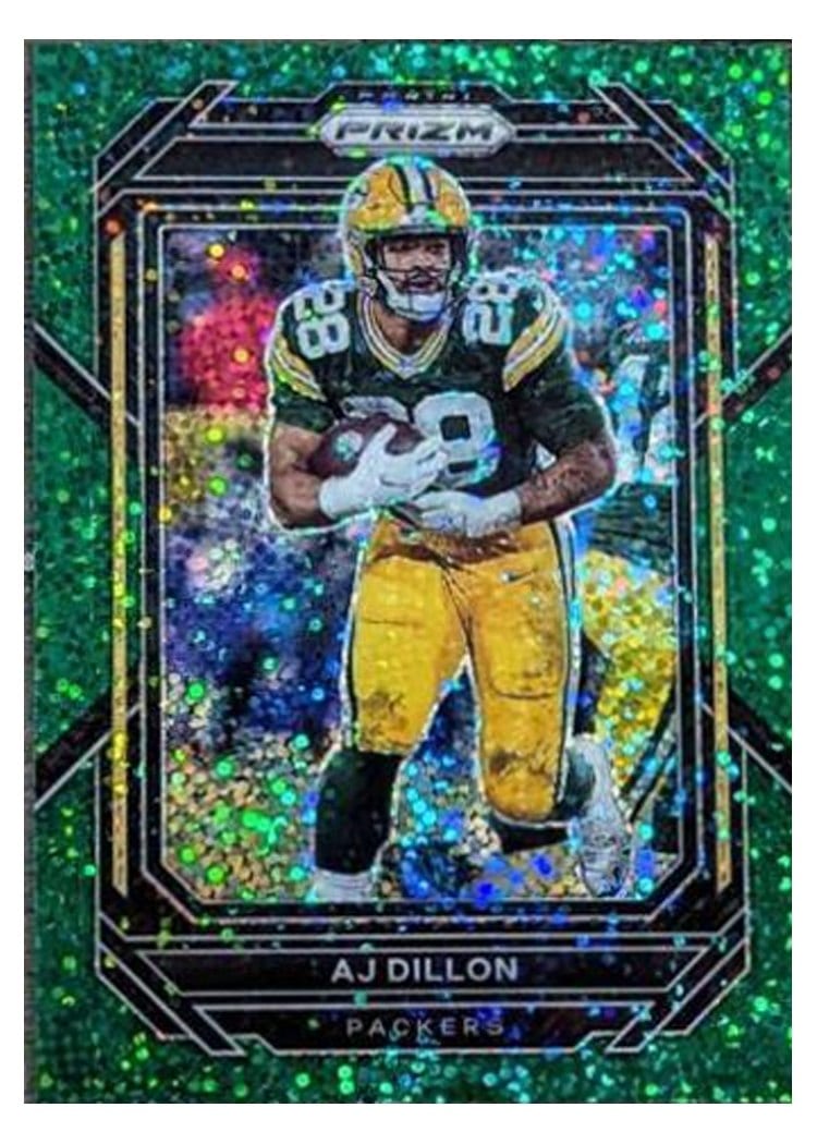 2022 Panini Prizm Base Set AJ Dillon #105 card