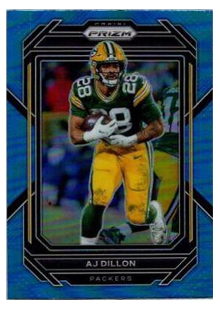 2022 Panini Prizm Base Set AJ Dillon #105 card
