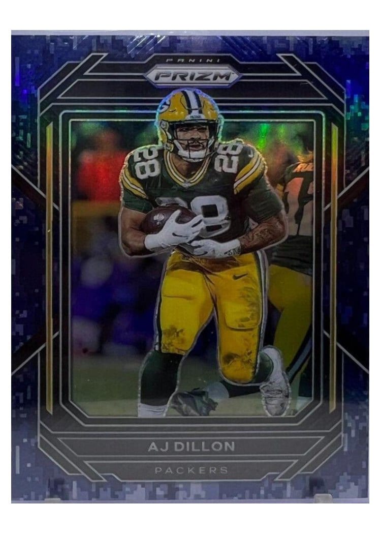 2022 Panini Prizm Base Set AJ Dillon #105 card
