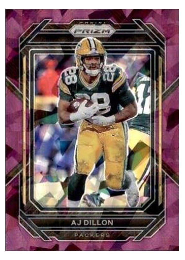 2022 Panini Prizm Base Set AJ Dillon #105 card
