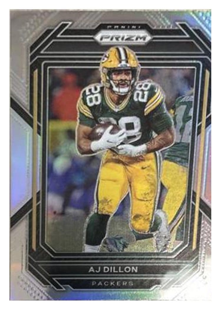 2022 Panini Prizm Base Set AJ Dillon #105 card
