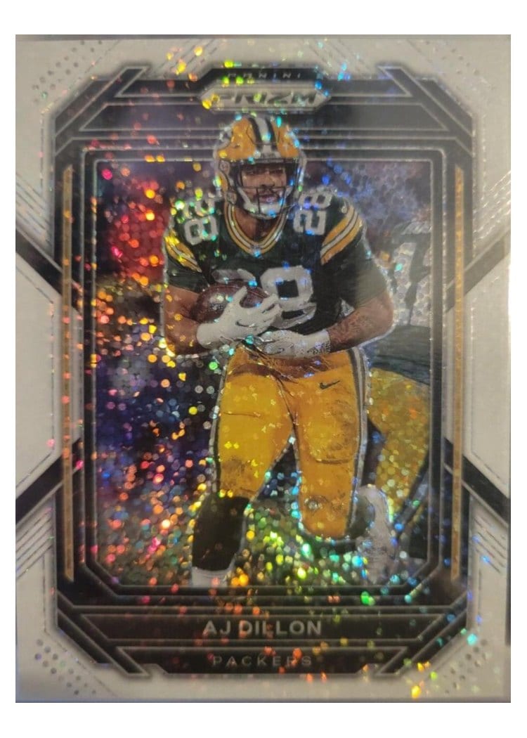 2022 Panini Prizm Base Set AJ Dillon #105 card