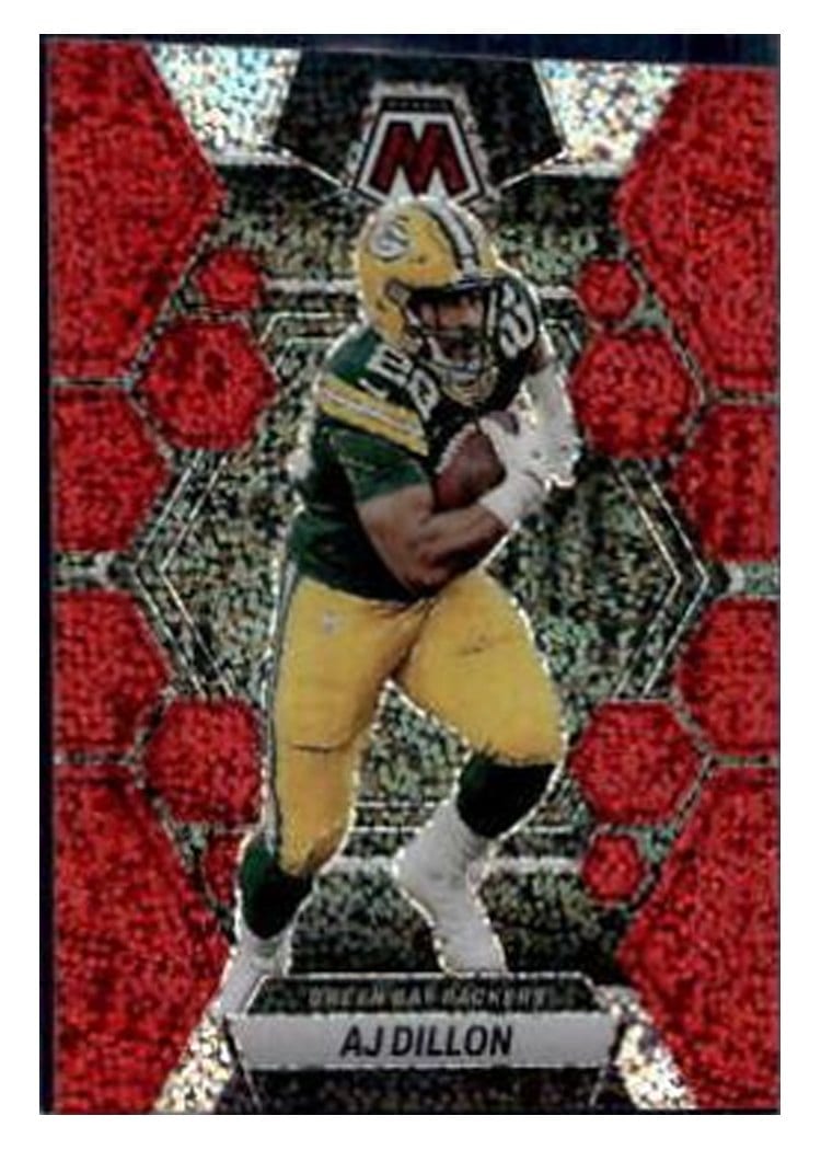 2023 Panini Mosaic Base Set AJ Dillon #84 card