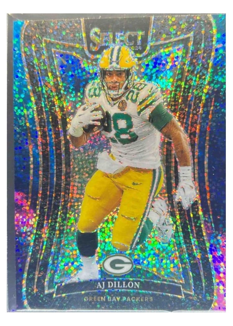 2024 Panini Select Base Set AJ Dillon #302 card