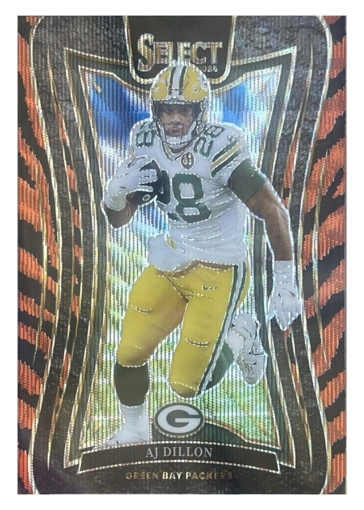 2024 Panini Select Base Set AJ Dillon #302 card