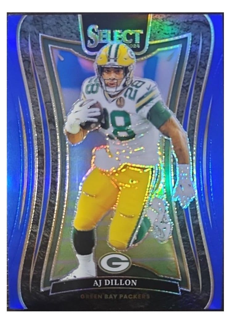 2024 Panini Select Base Set AJ Dillon #302 card