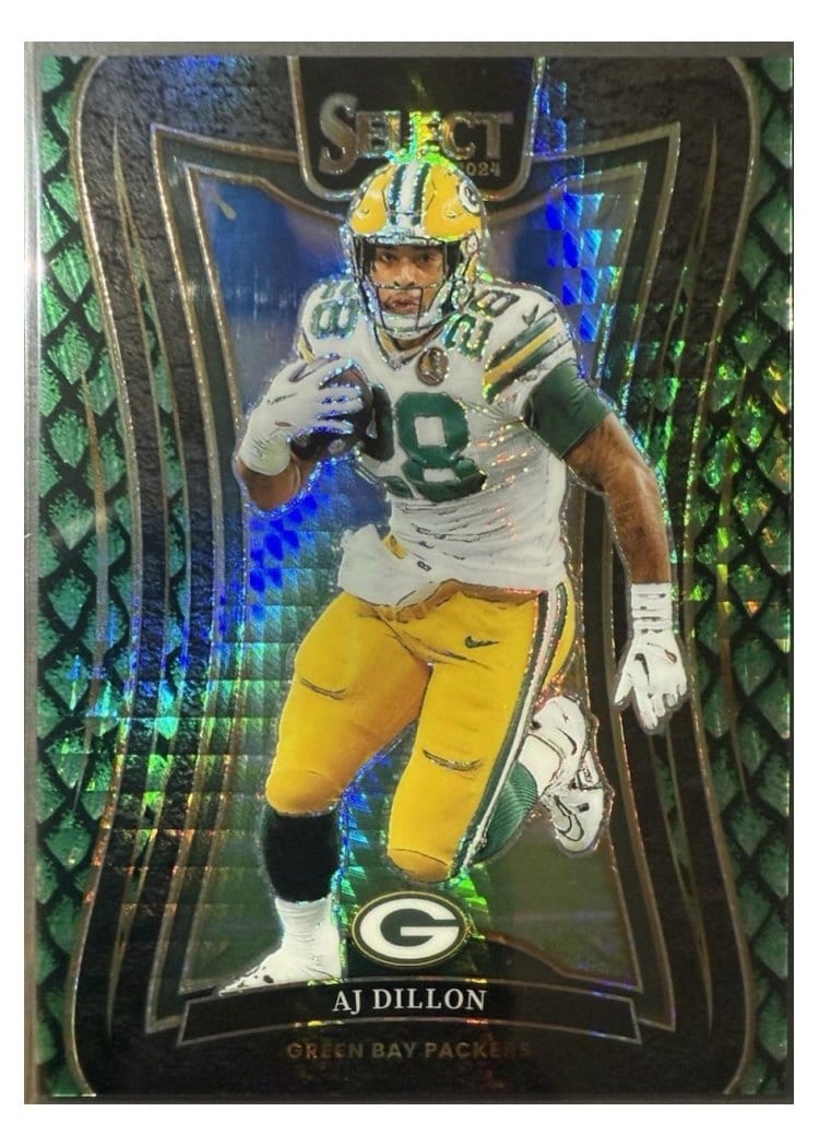 2024 Panini Select Base Set AJ Dillon #302 card