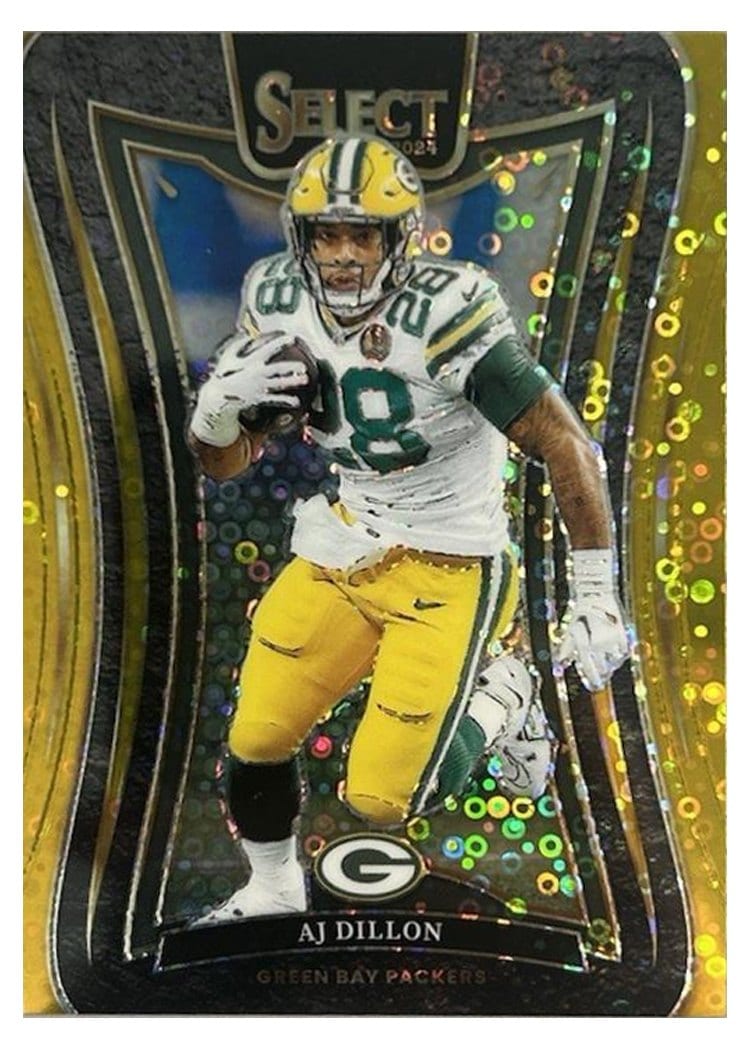 2024 Panini Select Base Set AJ Dillon #302 card
