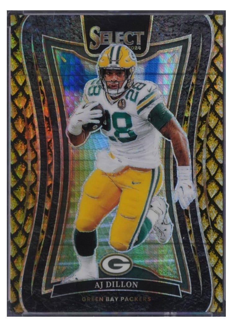 2024 Panini Select Base Set AJ Dillon #302 card