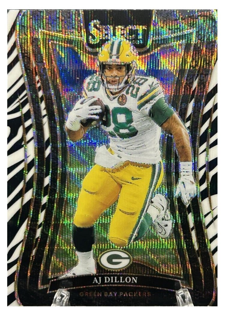 2024 Panini Select Base Set AJ Dillon #302 card