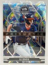 2026 Panini Stars and Stripes Prizm USA Prizmatic AJ Gracia #9 card