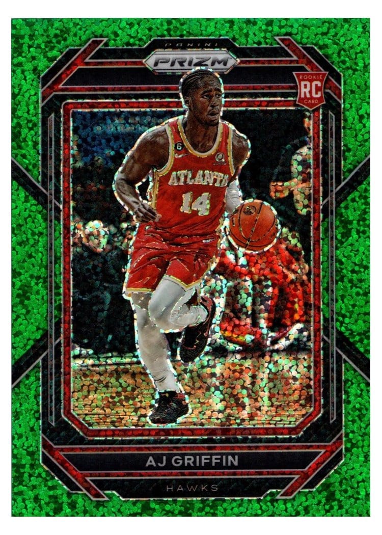 2022-23 Panini Prizm Base Set AJ Griffin #248 card