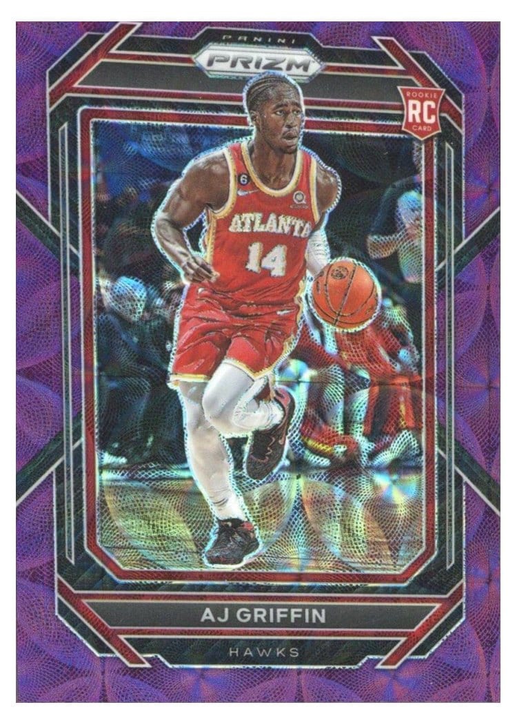 2022-23 Panini Prizm Base Set AJ Griffin #248 card