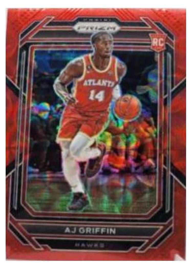 2022-23 Panini Prizm Base Set AJ Griffin #248 card