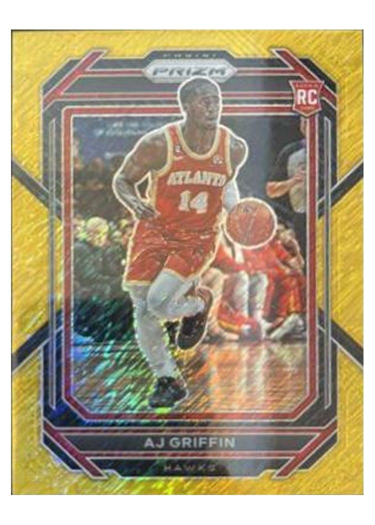 2022-23 Panini Prizm Base Set AJ Griffin #248 card