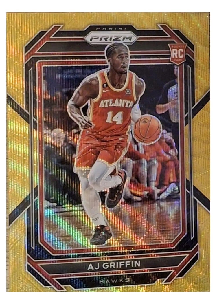 2022-23 Panini Prizm Base Set AJ Griffin #248 card