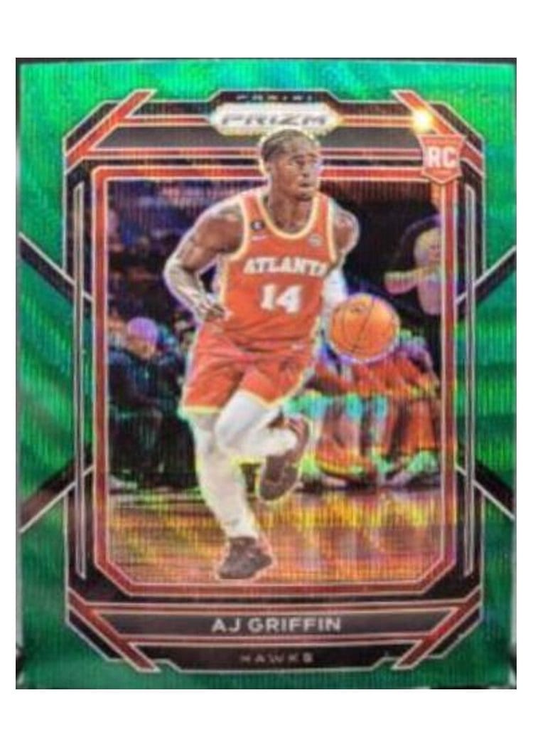 2022-23 Panini Prizm Base Set AJ Griffin #248 card