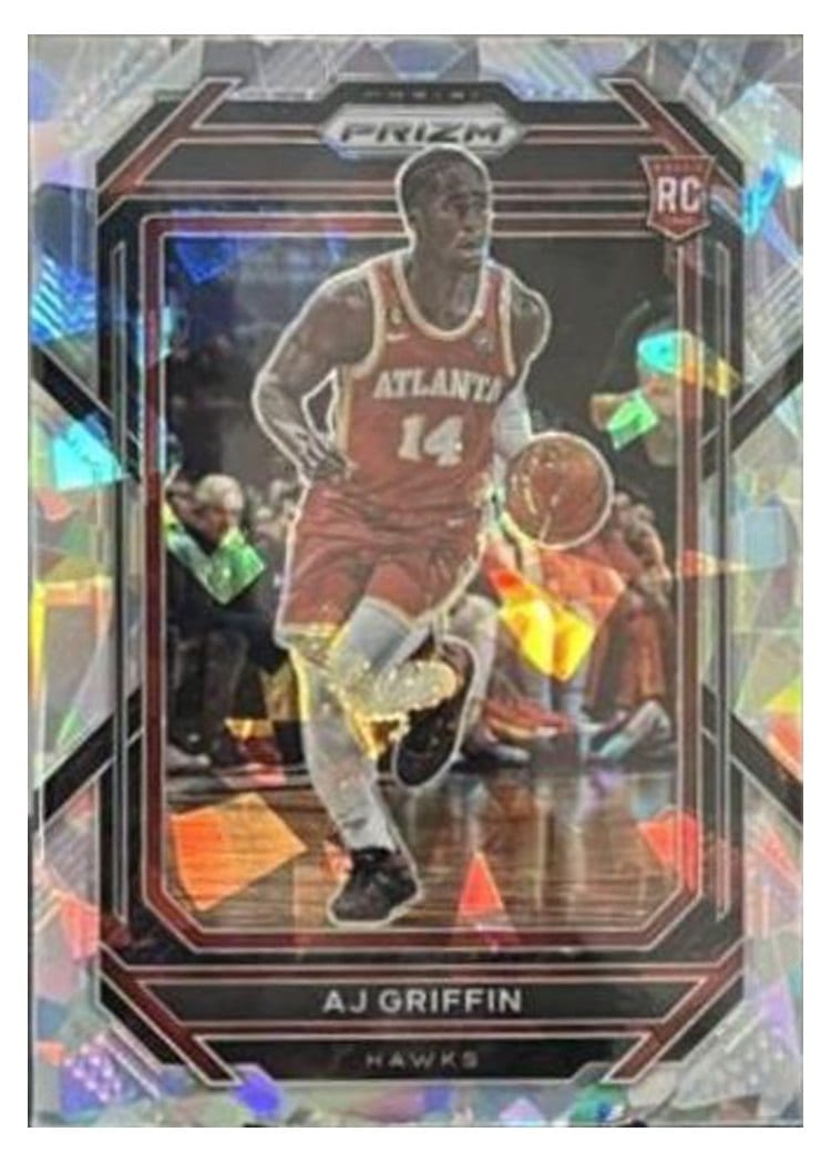 2022-23 Panini Prizm Base Set AJ Griffin #248 card