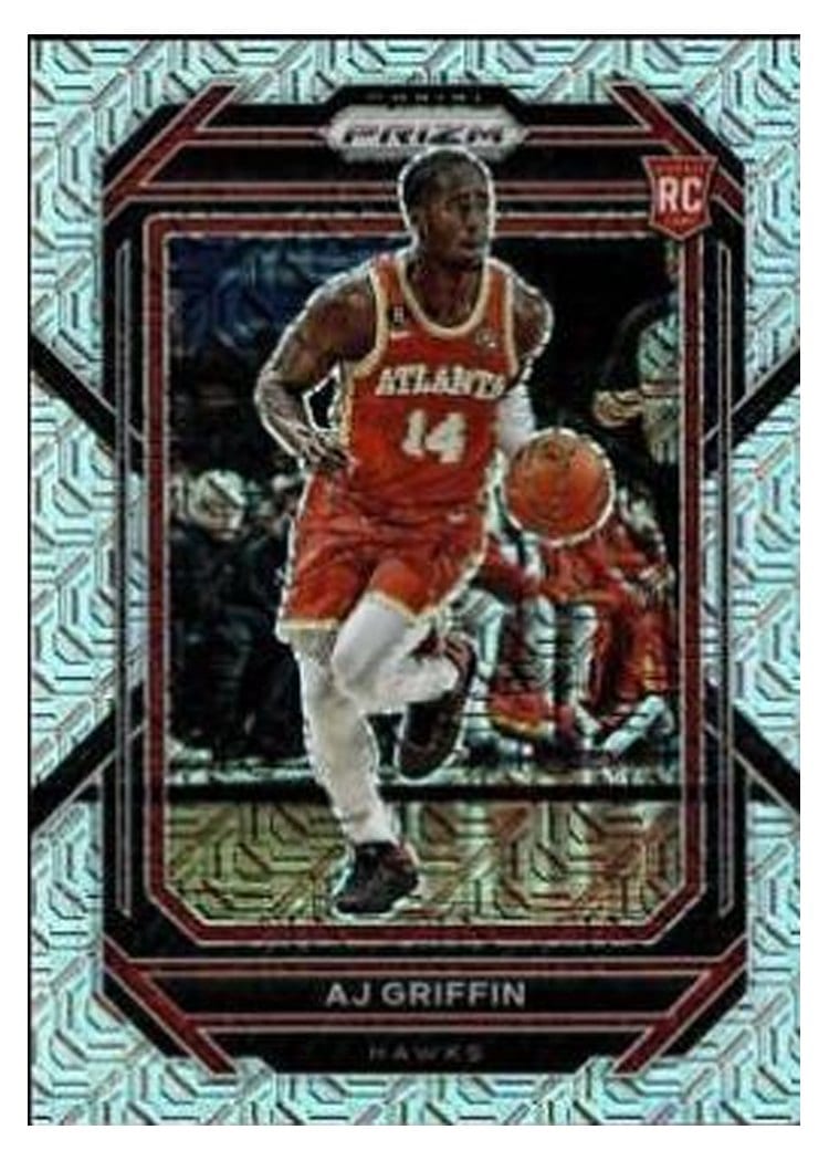 2022-23 Panini Prizm Base Set AJ Griffin #248 card