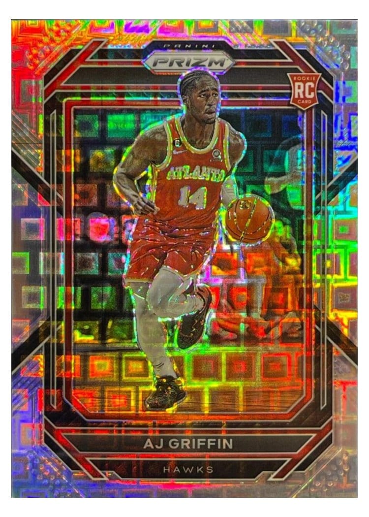 2022-23 Panini Prizm Base Set AJ Griffin #248 card