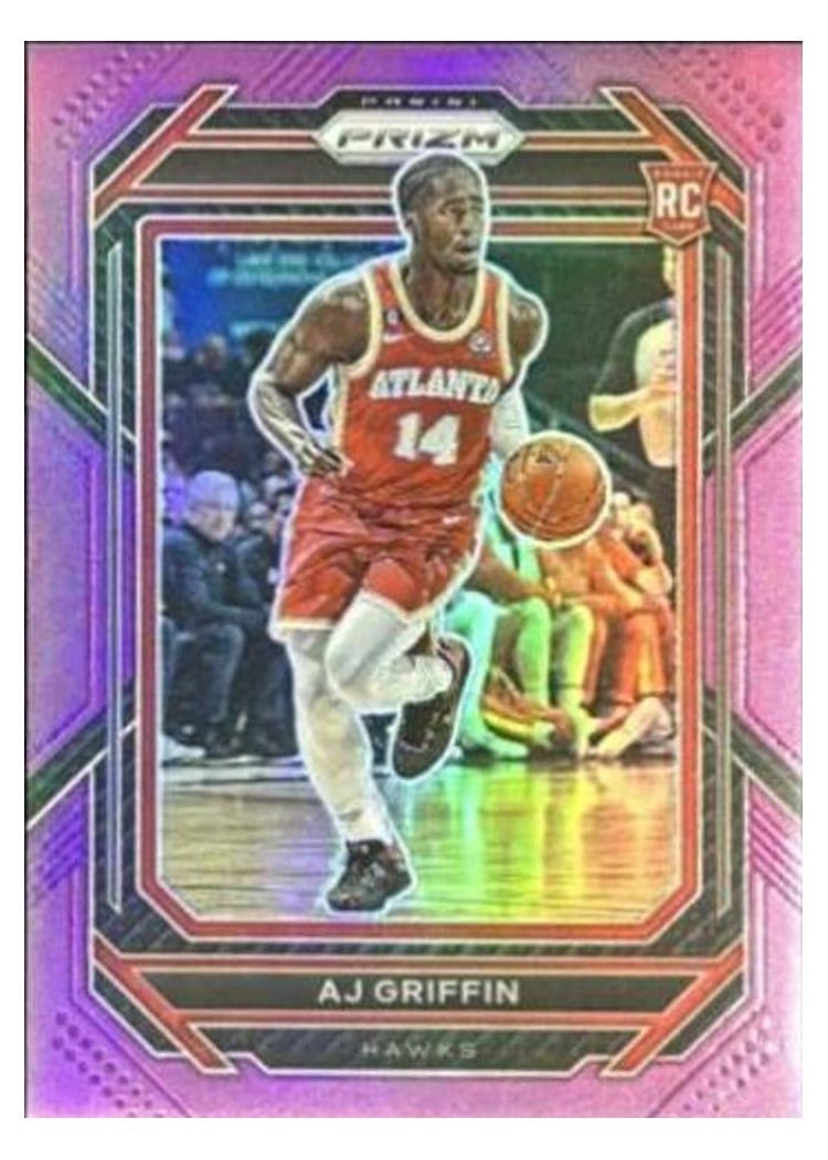 2022-23 Panini Prizm Base Set AJ Griffin #248 card