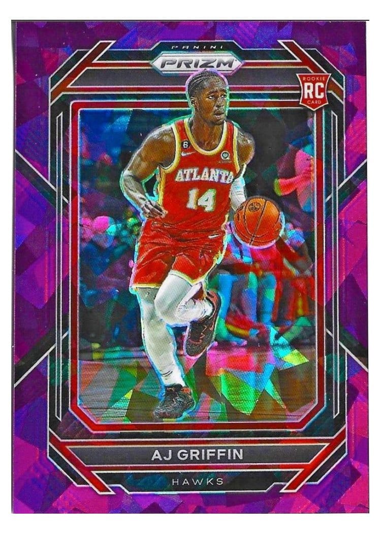 2022-23 Panini Prizm Base Set AJ Griffin #248 card