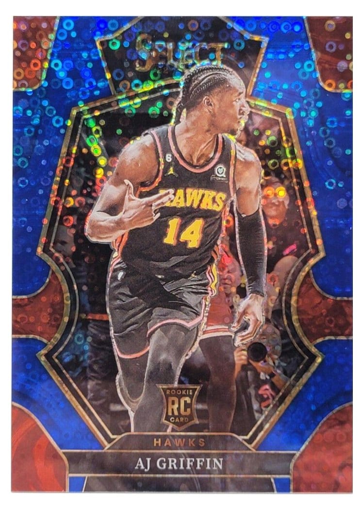 2022-23 Panini Select Base Set AJ Griffin #198 card