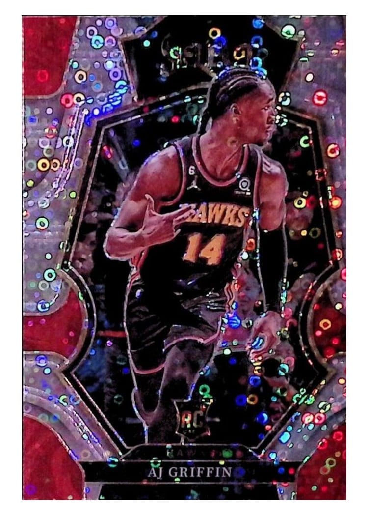 2022-23 Panini Select Base Set AJ Griffin #198 card