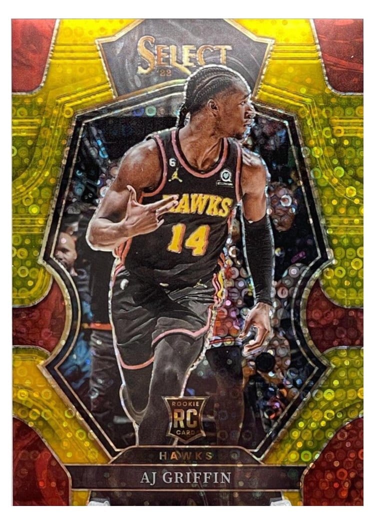 2022-23 Panini Select Base Set AJ Griffin #198 card