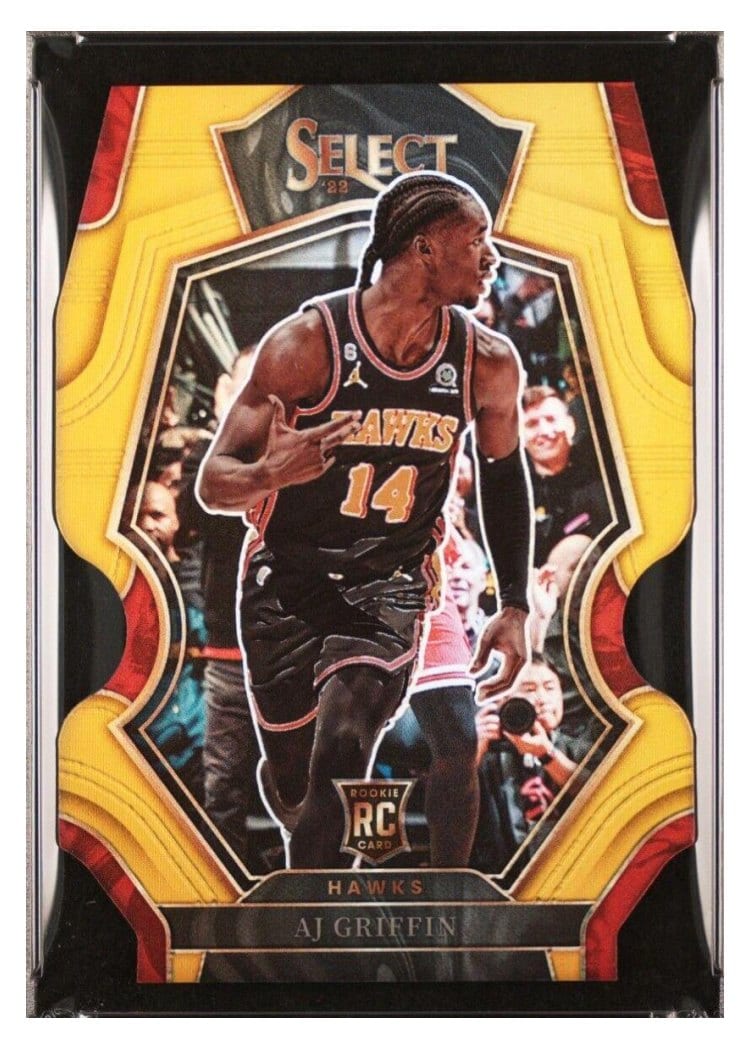 2022-23 Panini Select Base Set AJ Griffin #198 card