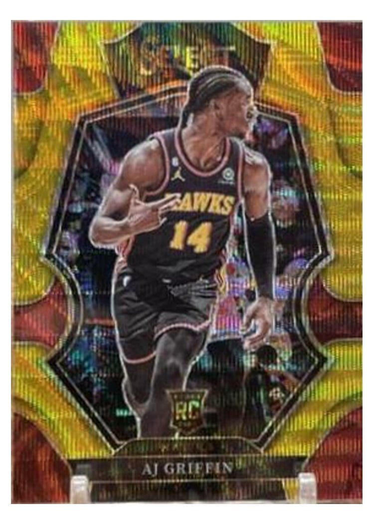 2022-23 Panini Select Base Set AJ Griffin #198 card
