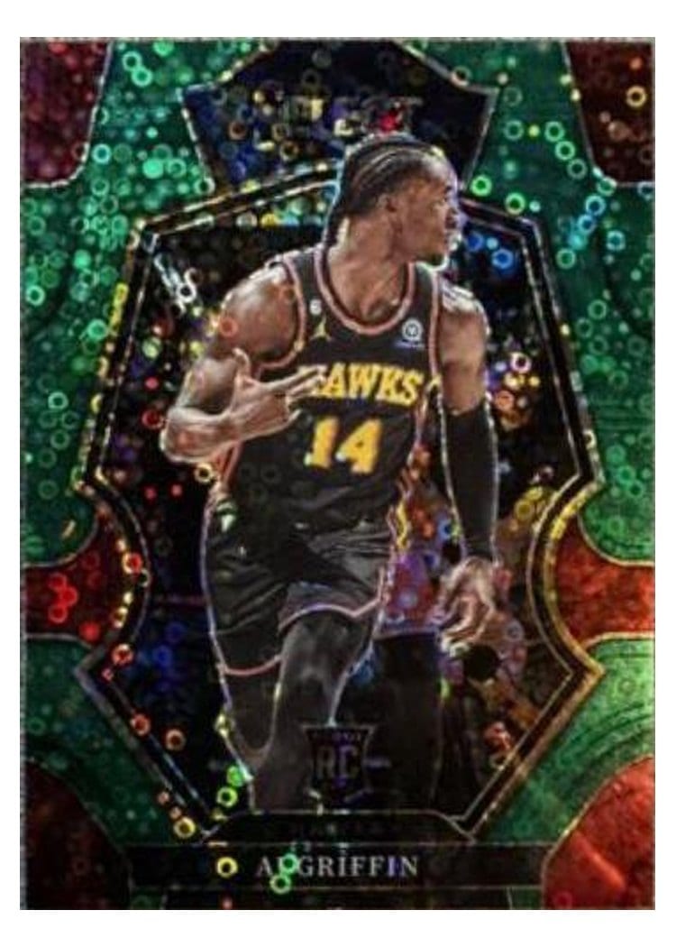 2022-23 Panini Select Base Set AJ Griffin #198 card