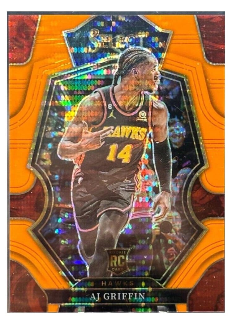 2022-23 Panini Select Base Set AJ Griffin #198 card