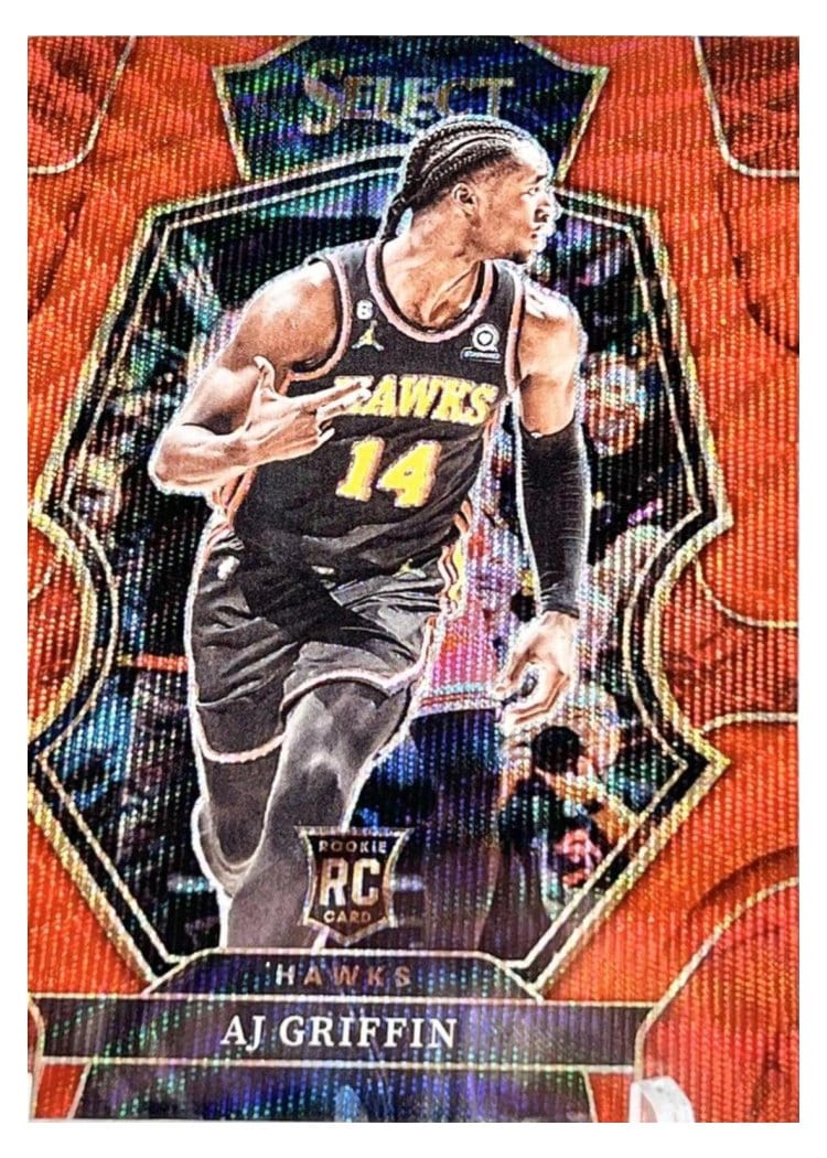 2022-23 Panini Select Base Set AJ Griffin #198 card
