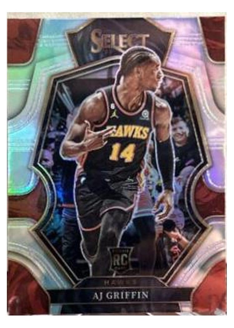 2022-23 Panini Select Base Set AJ Griffin #198 card