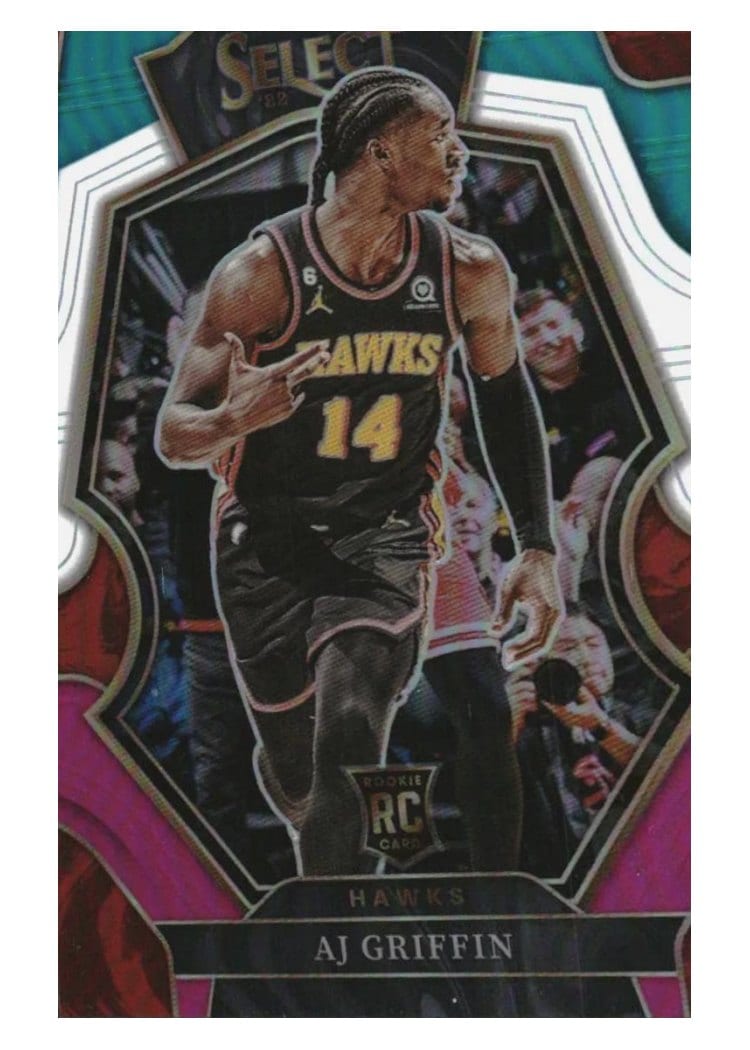 2022-23 Panini Select Base Set AJ Griffin #198 card