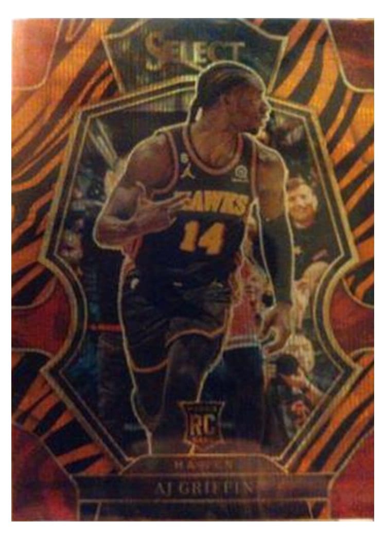 2022-23 Panini Select Base Set AJ Griffin #198 card