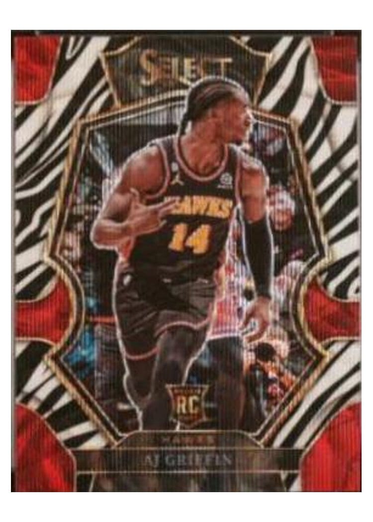 2022-23 Panini Select Base Set AJ Griffin #198 card