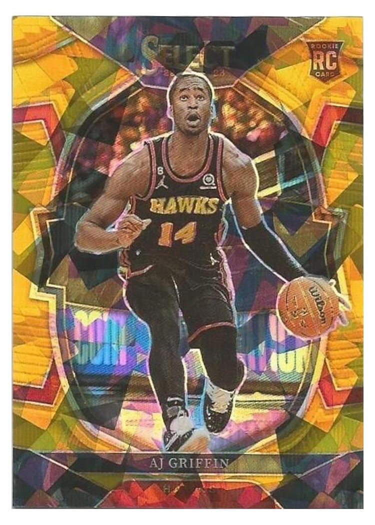 2022-23 Panini Select Base Set AJ Griffin #274 card